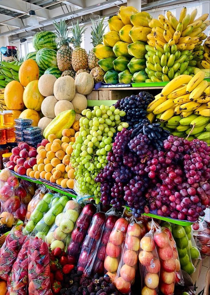 Assortiment de fruits frais de saison