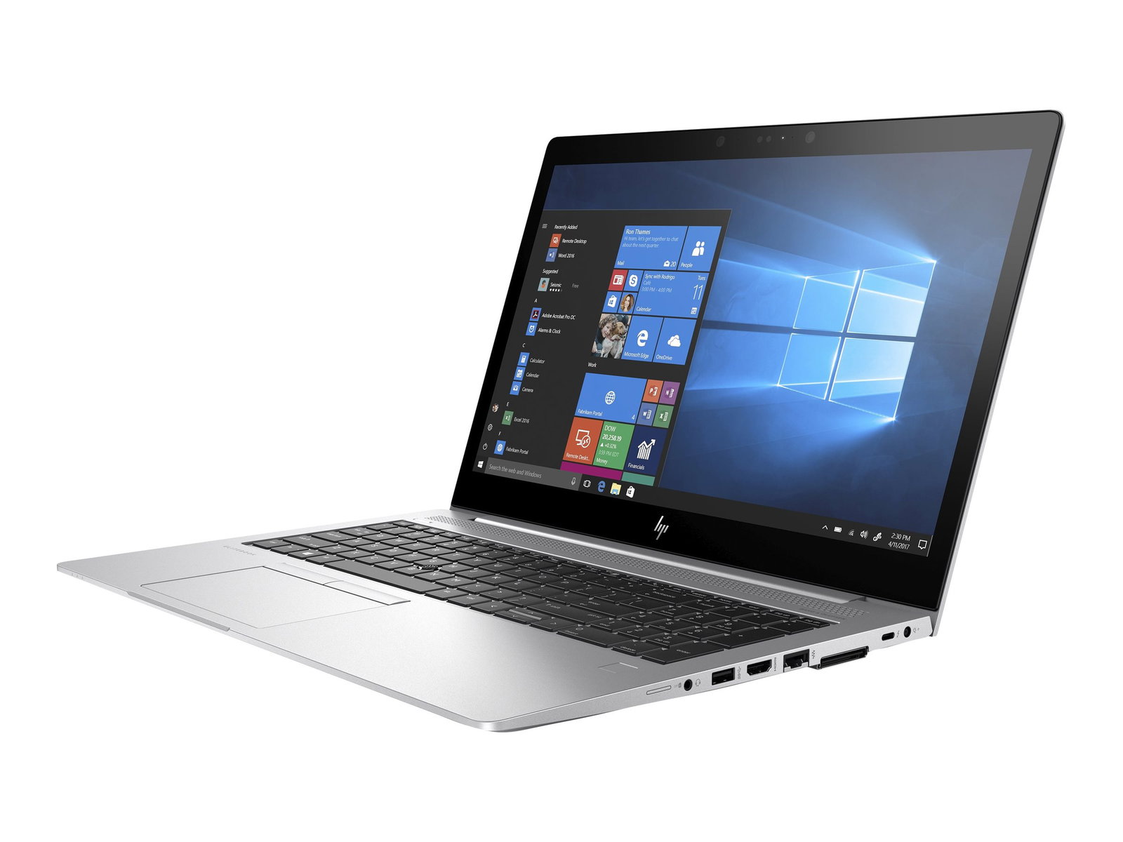 Ordinateur portable HP élégant avec Windows 10