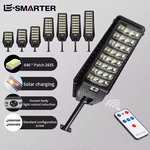 Lampadaire solaire LED E-Smarter avec détection de mouvement