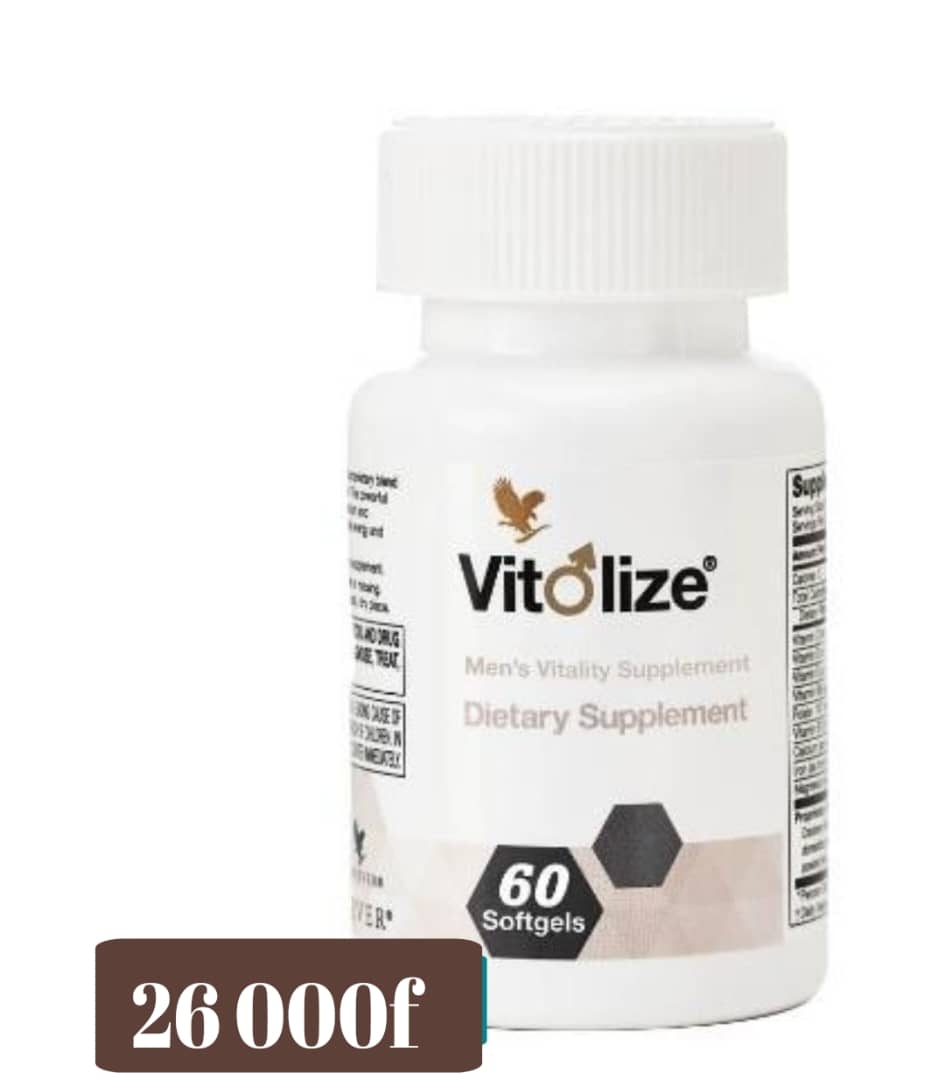 Vitolize Hommes - Complément alimentaire vitalité masculine (60 softgels)