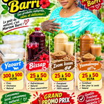 Boissons traditionnelles : Yaourt, Bissap, Zoom Koom, Yanmakougui
