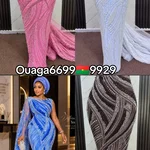 Tissu de dentelle perlΓ©e pour robes de cΓ©rΓ©monie