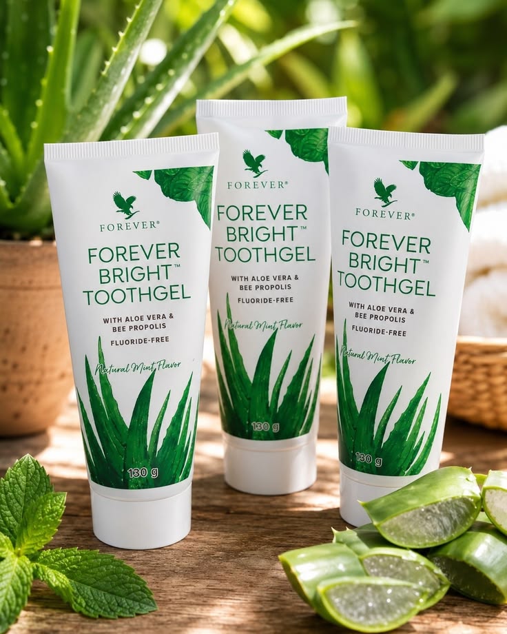 Dentifrice Forever Bright Toothgel à l'Aloe Vera et Propolis