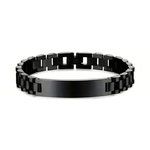 Bracelet noir élégant pour homme
