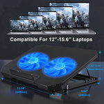 Support ventilé pour ordinateur portable 12-15.6 pouces