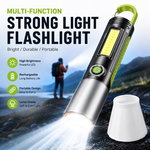Lampe torche LED multifonction rechargeable