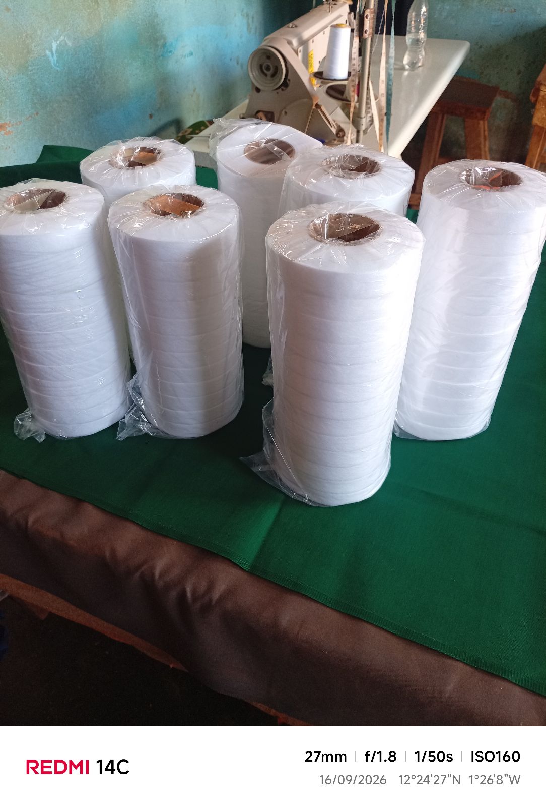 rouleaux de col magique pour la coutures