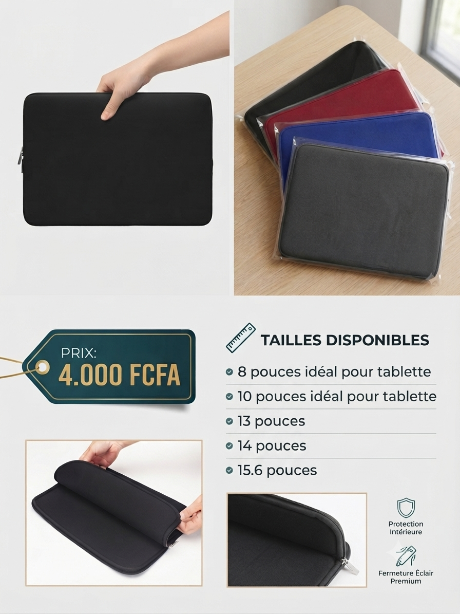Housse de protection pour ordinateur portable et tablette