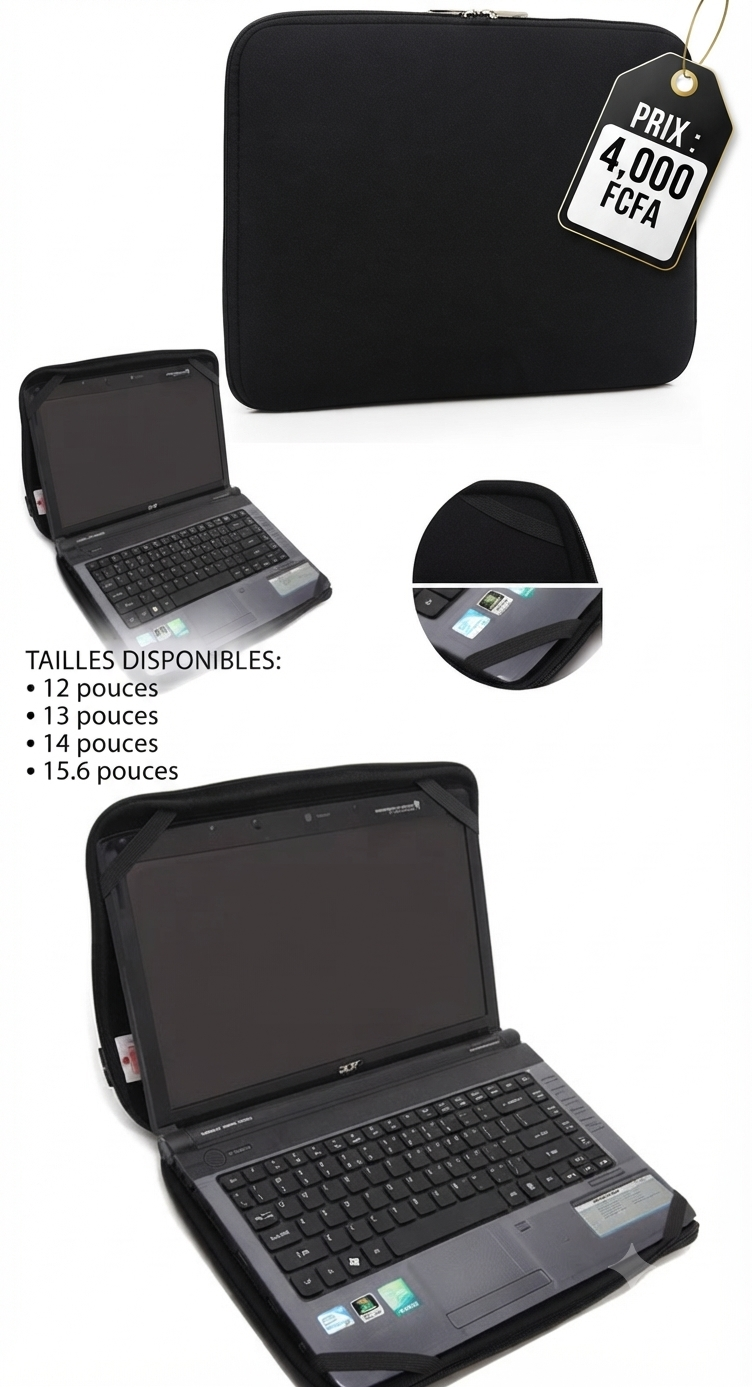Housse de protection pour ordinateur portable