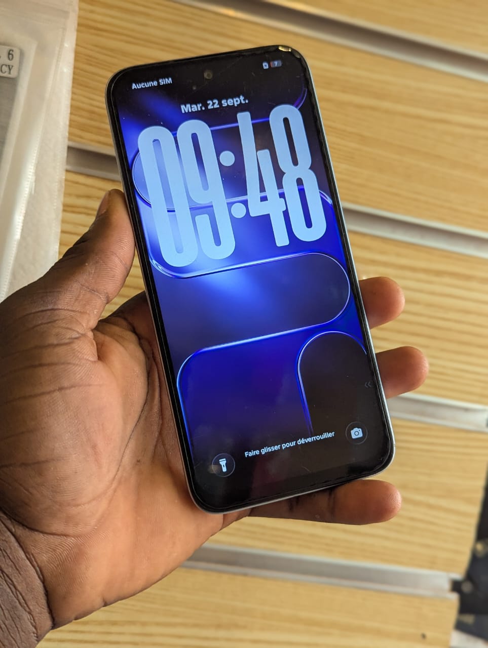 Téléphone mobile Tecno Spark 50 bleu