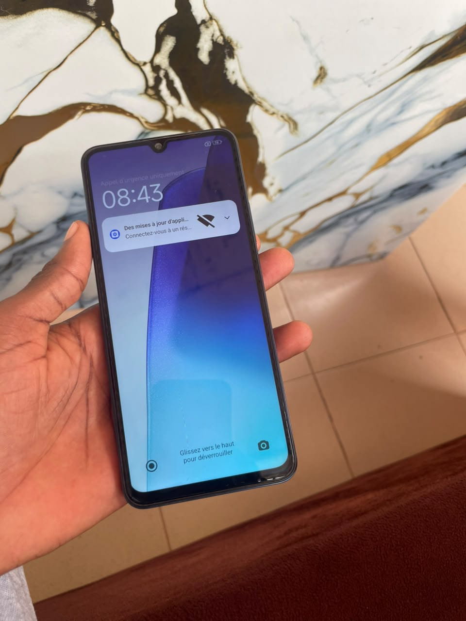 Téléphone mobile Redmi 14C avec triple appareil photo